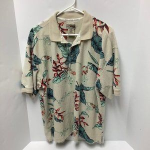 ISLAND SPORT LARGE HAWAIIAN SHIRT SIZE LARGE